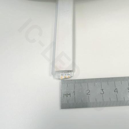 светодиодный гибкий неон rgb-spi 3838, 72led/m, 24pix/m, ws2811, 12v, 12w/m, ip65, 6.5x16.5mm, ln211