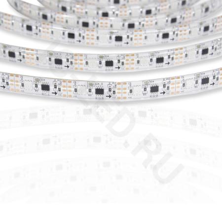 Светодиодная лента 5050, 30 led/m, V600, RGB-SPI (IC1804), 12V, IP65 
