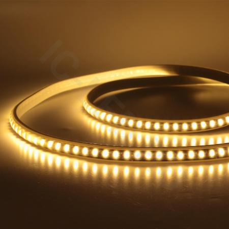 Светодиодная лента 402WW 220V 4040 100 Led/m warm white IP68