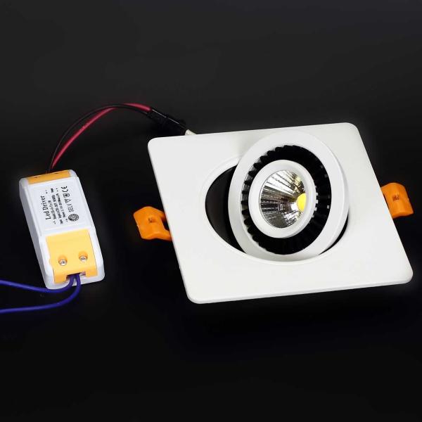 Светодиодный светильник JH-THD14-7W Square B755 (7W, Day white) Светодиодный светильник JH-THD14-7W Square B755 (7W, Day white)