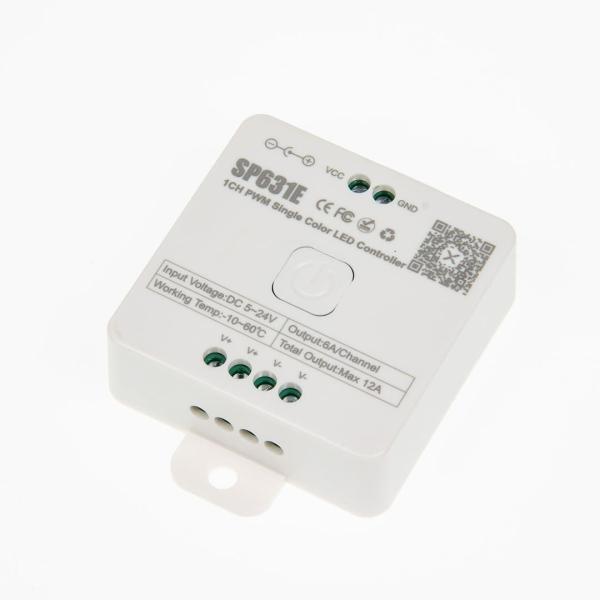Контроллер JM-SP631E P711 (BT app BanlanX, 2.4GHz, DIM, DC5-24V, 1ch x6A, 30-144W)
