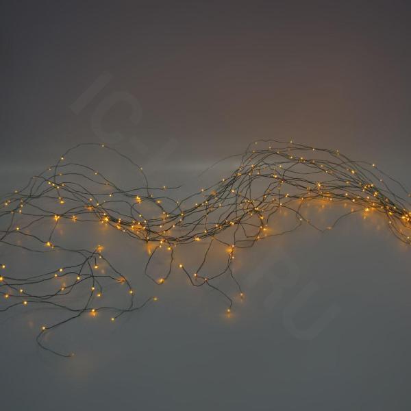 Светодиодная гирлянда Капелька" (350Led, Yellow)"