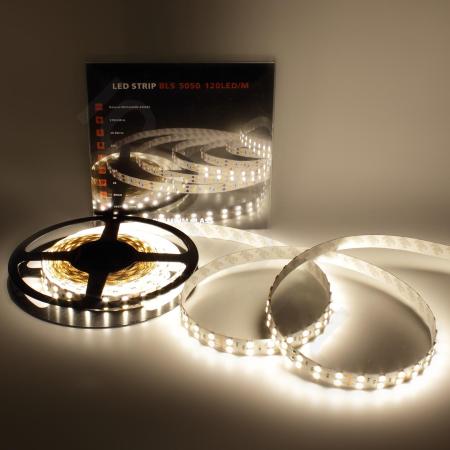 Светодиодная лента Class Premium, 5050, 120 led/m, Day White, 24V, IP33, А11
