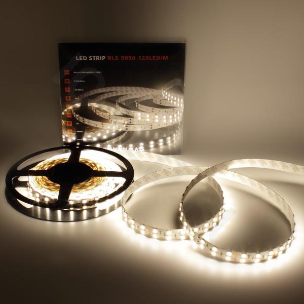 Светодиодная лента Class Premium, 5050, 120 led/m, Day White, 24V, IP33, А11