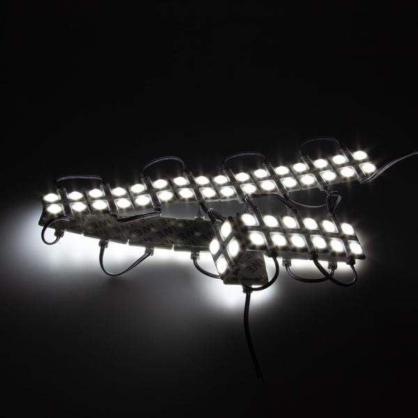 Светодиодный модуль 4led 2835 MOD59 (1.44W, 24VDC, white, 152°, led SAMSUNG)