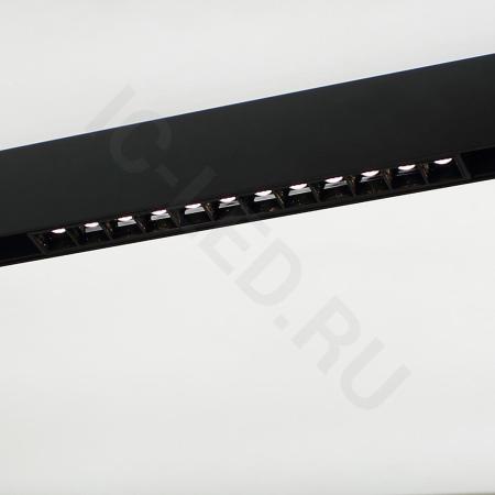 Светодиодный светильник трековый магнитный 20мм JH-MG12C MX38 (12W, 48V, warm white)