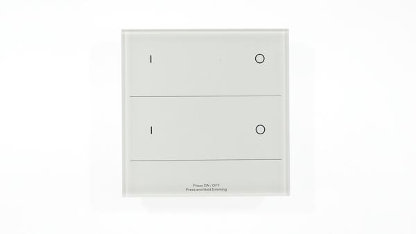 Сенсорная панель T16-2 White IC19 (220V, DIM, 2 zone, DMX512, RF 2.4GHz)