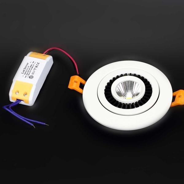 Светодиодный светильник JH-THD14-7W Round B752 (7W, Day white) Светодиодный светильник JH-THD14-7W Round B752 (7W, Day white)