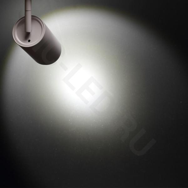 Светодиодный светильник трековый 2L PX422 (10W, 220V, day white, белый корпус)