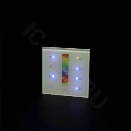 Сенсорная панель SR-2830RGB SR80 (12/24V, RGB, 434MHz/869.5MHz)