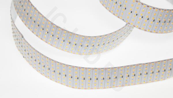 Светодиодная лента Lux Class, 2835, 600 led/m, шестирядная, warm white, 24V, 48W/m, IP20, X17