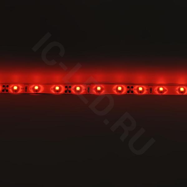 Светодиодная лента Standart PRO class, 3528, 60 led/m, Red, 12V, IP65 