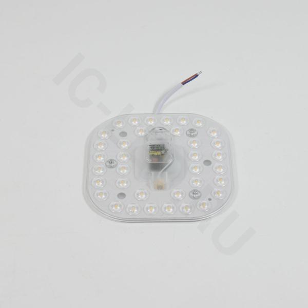 Светодиодный модуль 145x145mm JH-MZ-S18 ARM21 (220V, 18W, warm white)