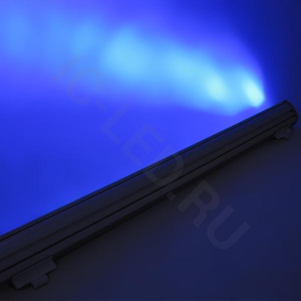 Линейный светодиодный прожектор Wallwasher + Rem Control V491 (36W, 220V, RGB) Линейный светодиодный прожектор Wallwasher + Rem Control V491 (36W, 220V, RGB)