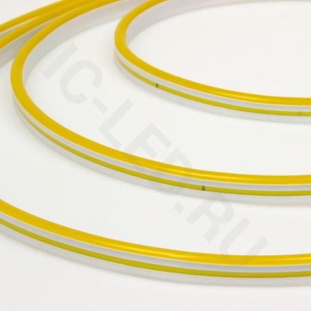 светодиодный гибкий неон 0612 ln707 (220v dc, yellow, кратность реза 200мм)