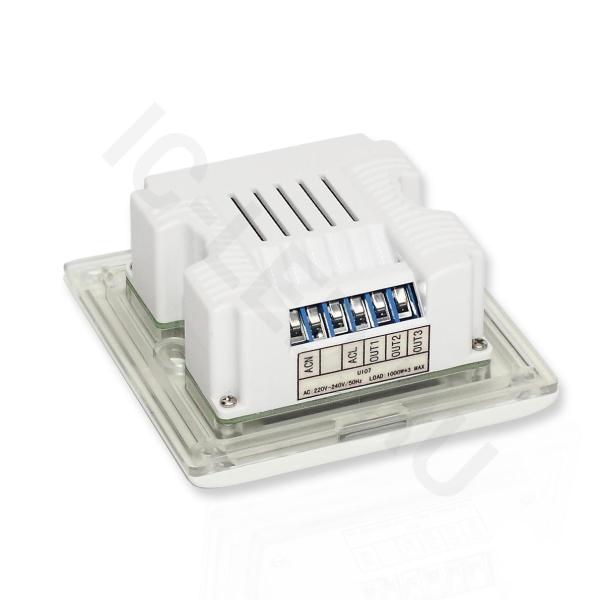 Выключатель WiFi с таймером U107 SV2 (220V, 3x500W) Выключатель WiFi с таймером U107 SV2 (220V, 3x500W)