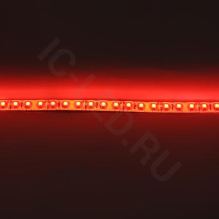 Светодиодная лента Standart class, 3528, 120led/m, Red, 12V, IP65 