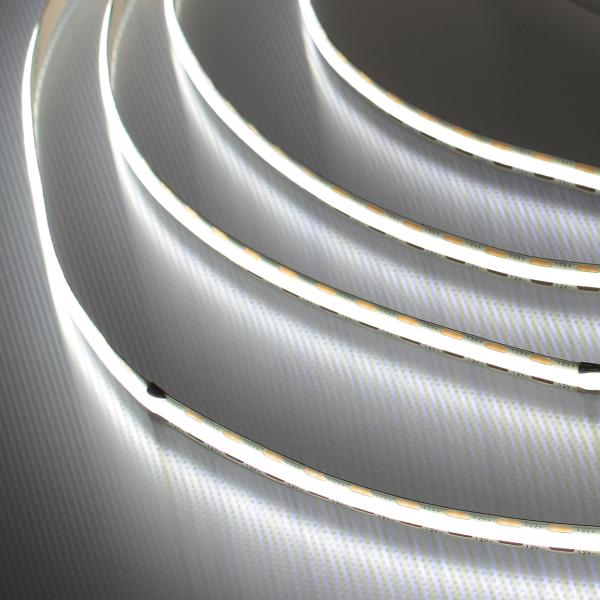 Светодиодная лента COB, 400 chip/m, white, 12V, IP20, A64