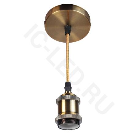 Светильник LOFT с патроном Е27 LOF2 (медь)