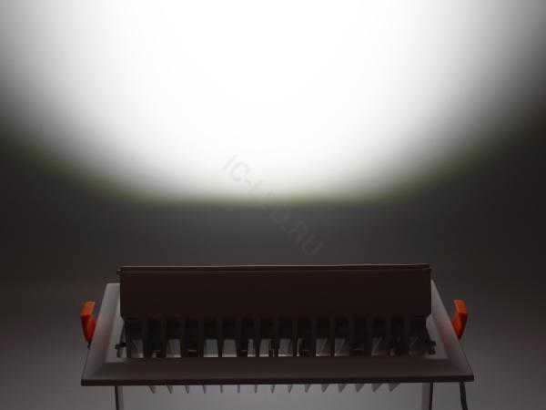 Светодиодный светильник встраиваемый JH-DDD-20W2 VG4 (40W, 220V, white) Светодиодный светильник встраиваемый JH-DDD-20W2 VG4 (40W, 220V, white)