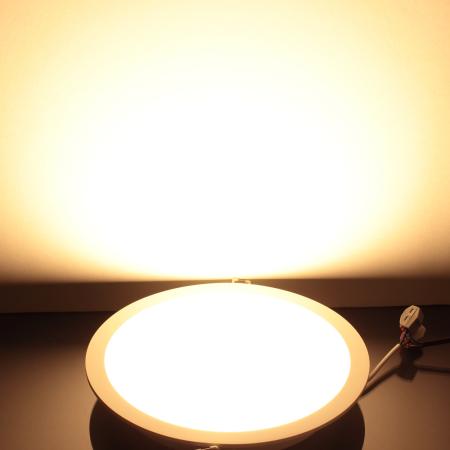 Светодиодный светильник  OM15 (220V, 18W, round D220mm,warm white)