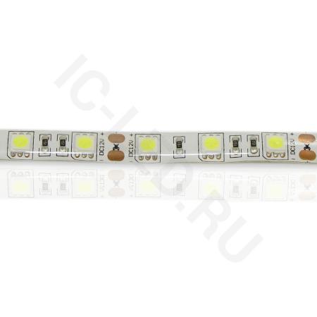 Светодиодная лента LUX class, 5050, 60 led/m, White,12V, IP65 