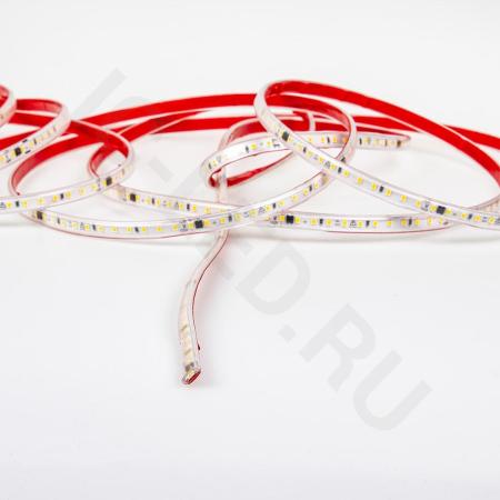 Светодиодная лента 220V, 2835 120 led, warm white, 130B, IP65