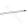 светодиодная линейка 2835, 140 led, 220v, 15w, 1160mm, d194, day white