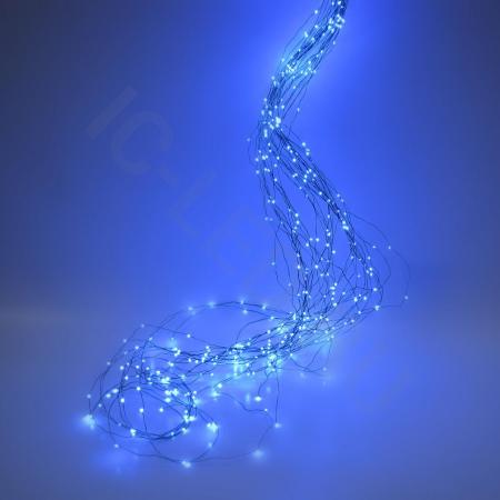 Светодиодная гирлянда Капелька" (350Led, Blue)"