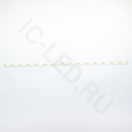 светодиодная линейка токовая сегментированная an1, 2835 30led 48v 350ma 17w white 498*12mm
