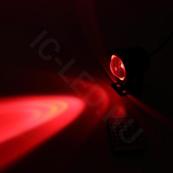 Светодиодный прожектор RB10RGB+IR REM CONTROL V17 (10W, 220V, RGB)
