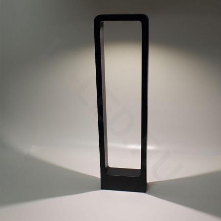 Уличный светильник столбик JH-BD-B16 DHL36 (220V, 7W, черный корпус, 600mm, IP65, warm white)