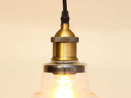 Светильник лофт PG208-C PA32 (220V, E27, стекло)