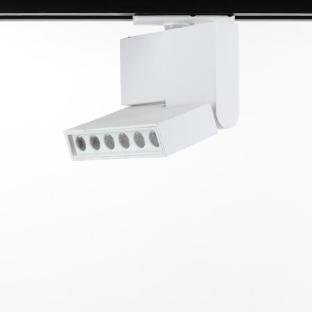 Светодиодный светильник трековый  JH606 2L PX605 (12W, 220V, day white, белый корпус)