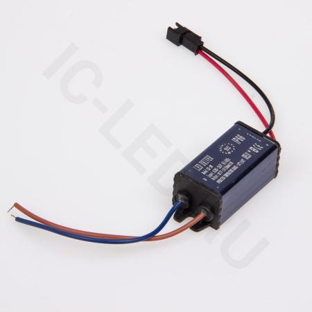 Светодиодный драйвер XS-3W LD200 (220V, 2-3W, 7-11V, 240mA, IP66)