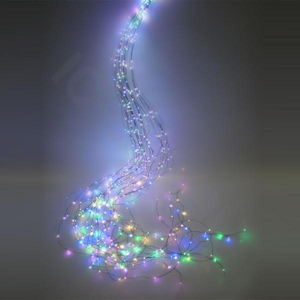 Светодиодная гирлянда Капелька" (700Led, RGB)"