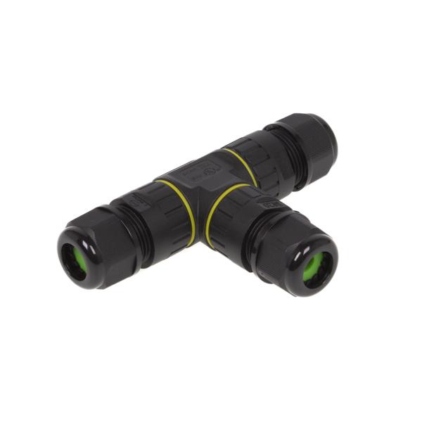 Коннектор IP68 Т-типа 4pin M20T-4P C103 (400V, 24A, 5-9mm)