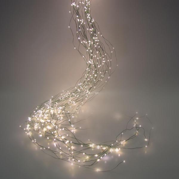 Светодиодная гирлянда Капелька" (700Led, Warm White)"