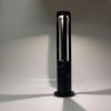 Уличный светильник столбик JH-BD-B14 DHL34 (220V, 7W, черный корпус, 600mm, IP65, warm white)