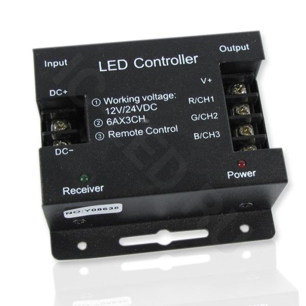 Контроллер RGB RF TOUCH P23 (12-24V, 216-432W)