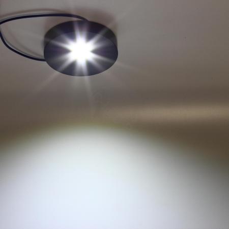 Светильник мебельный JH-MZTD-107 black B446 (220V, 5W, white)