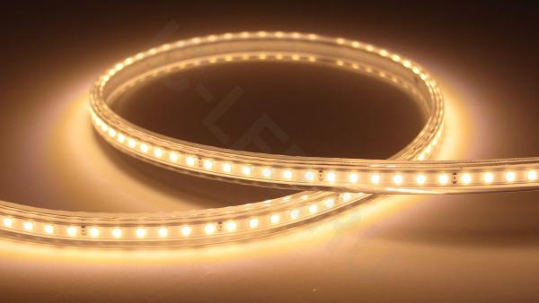 Светодиодная лента, 220V, 2835 120 led, warm white, 120B, IP68 Светодиодная лента, 220V, 2835 120 led, warm white, 120B, IP68