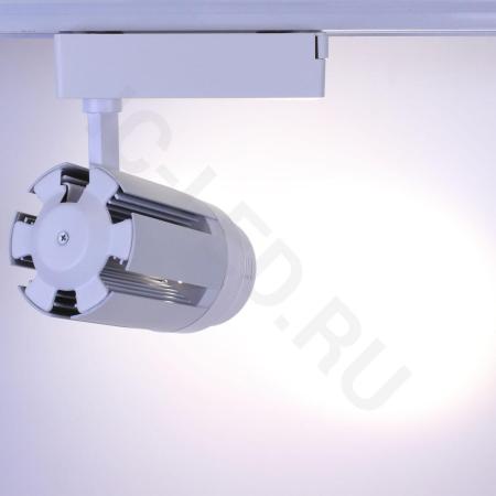 Светодиодный светильник трековый JH-GD001 2L PX53 (30W, 220V, 15-60deg, day white)