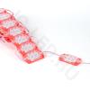 Светодиодный модуль 6 led 2835 MOD102 (12V, 1.2W, red, IP65)