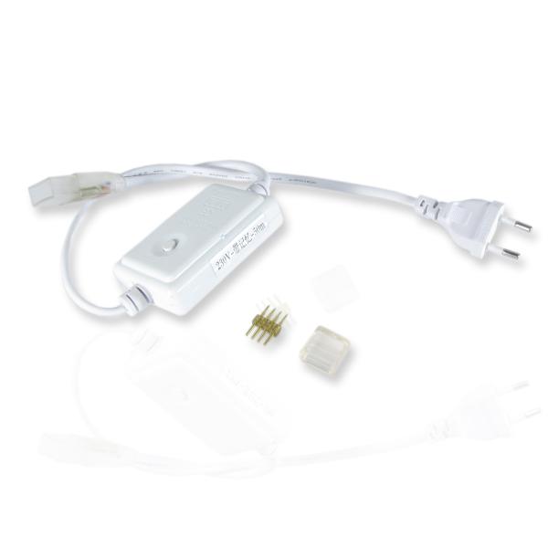 Шнур с контроллером для RGB ленты 220V 220B