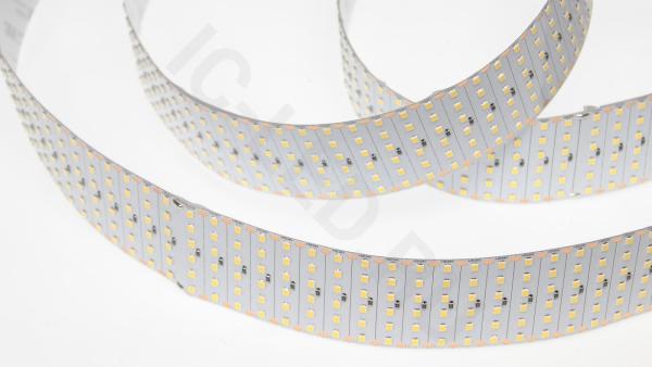 Светодиодная лента Lux Class, 2835, 600 led/m, шестирядная, day white, 24V, 48W/m, IP20, X16