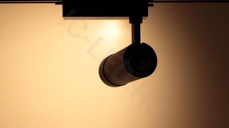 Светодиодный светильник трековый JH-GDD-TJ1 2L PX55 (30W, 220V, 10-60deg, черный корпус warm white)