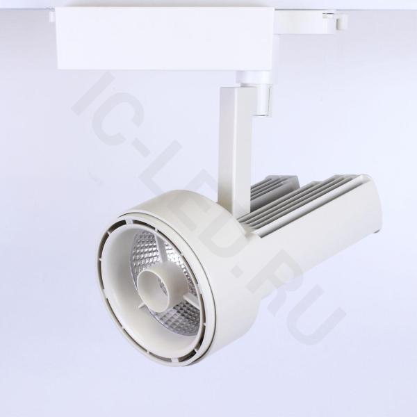 Светодиодный светильник трековый JH-GDD 2L PX67 (50W, 220V, white body, 30deg, day white) Светодиодный светильник трековый JH-GDD 2L PX67 (50W, 220V, white body, 30deg, day white)