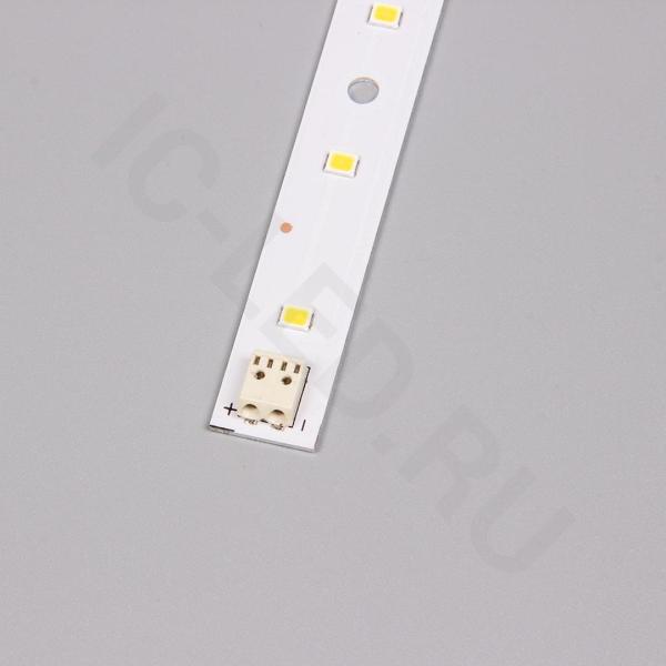 Светодиодная линейка для Армстронга" SL-24 2835 24led warm white 3000K 22-27V 350mA 9W ARM32"