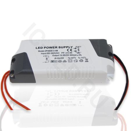 Светодиодный драйвер  ZF-AC LD41 (220V, 27W, 600mA)